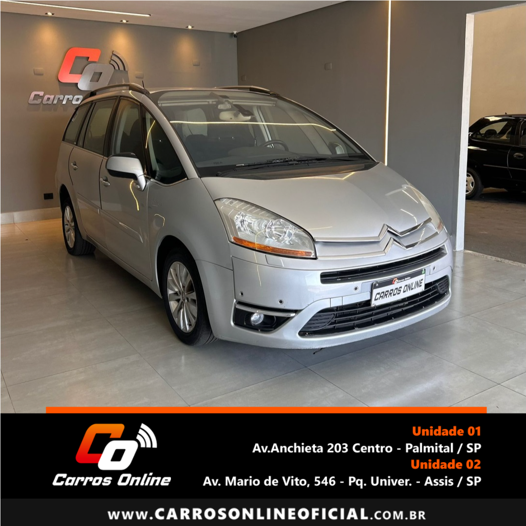 C4 GRAND PICASSO 2.0 16V GASOLINA 4P AUTOMÁTICO