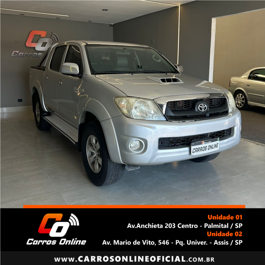 HILUX 3.0 SRV 4X4 CD 16V TURBO INTERCOOLER DIESEL 4P MANUAL