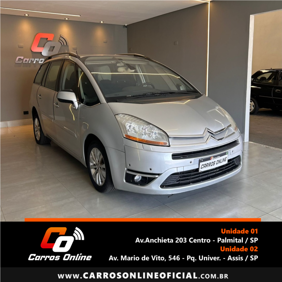 C4 GRAND PICASSO 2.0 16V GASOLINA 4P AUTOMÁTICO