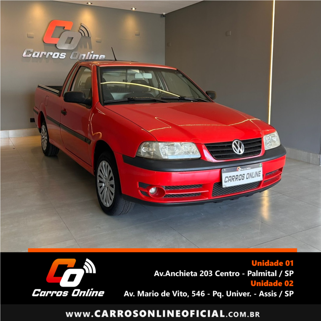 Saveiro 2.0 MI PLUS SPORTLINE CS 8V GASOLINA 2P MANUAL G.III