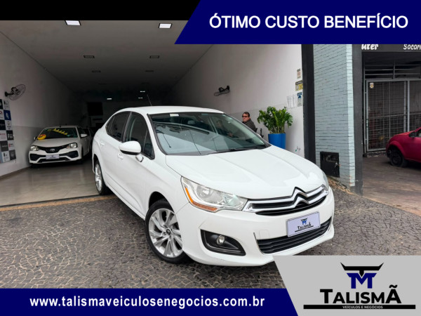 C4 Sedan 1.6 16V 4P LOUNGE TENDANCE THP TURBO AUTOMÁTICO