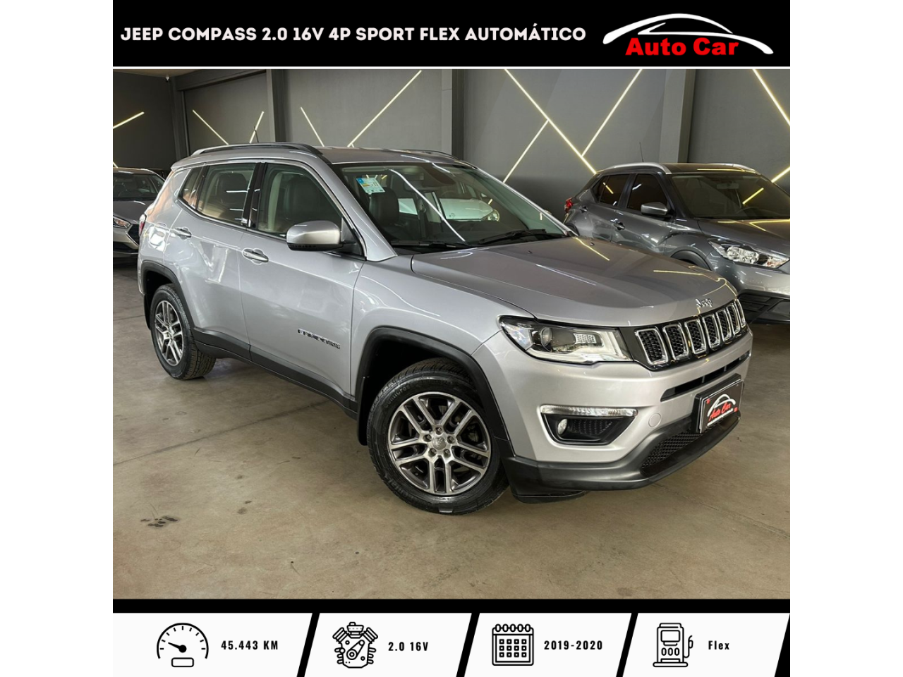 Compass 2.0 16V 4P SPORT FLEX AUTOMÁTICO