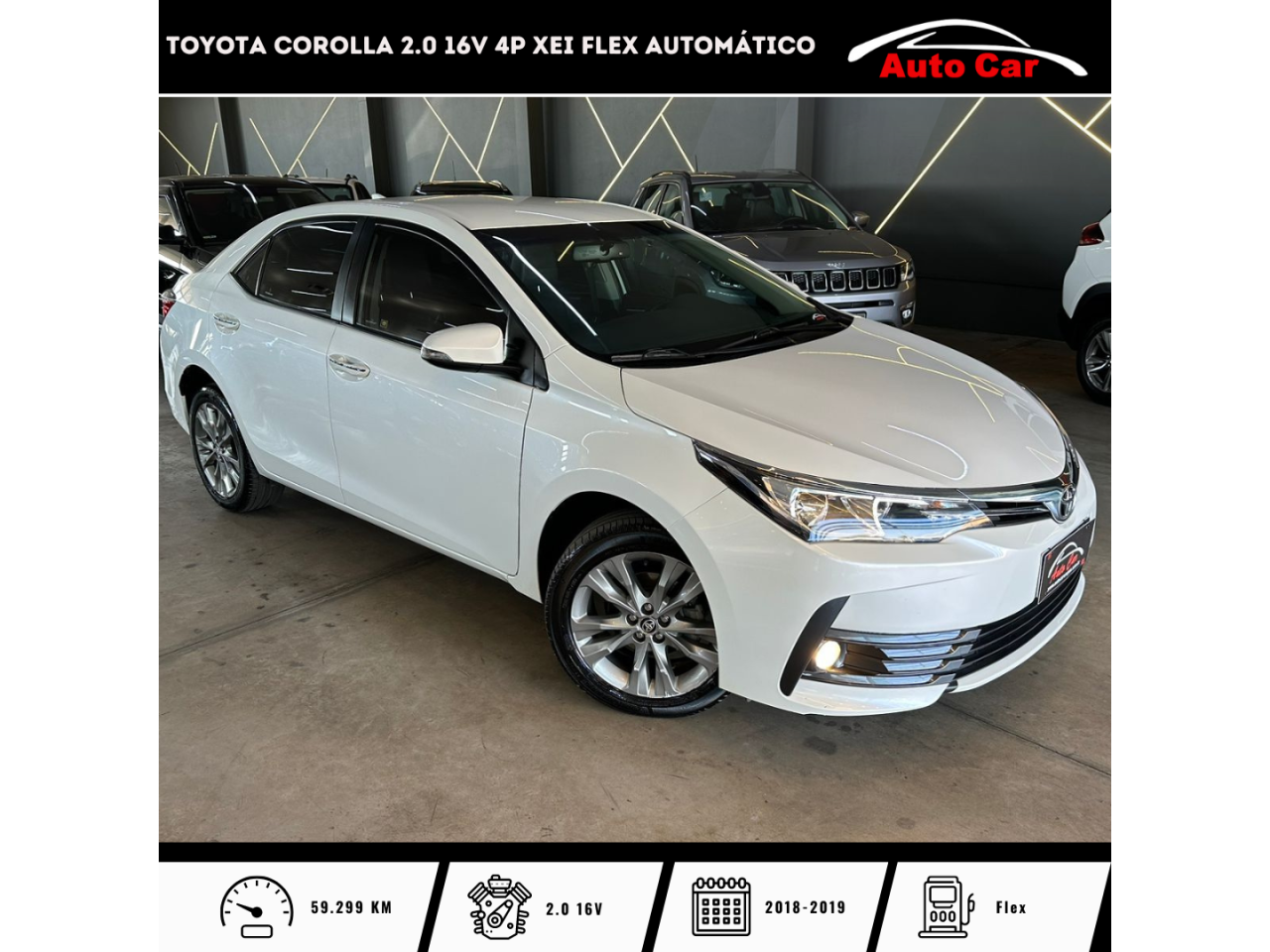 Corolla 2.0 16V 4P XEI FLEX AUTOMÁTICO