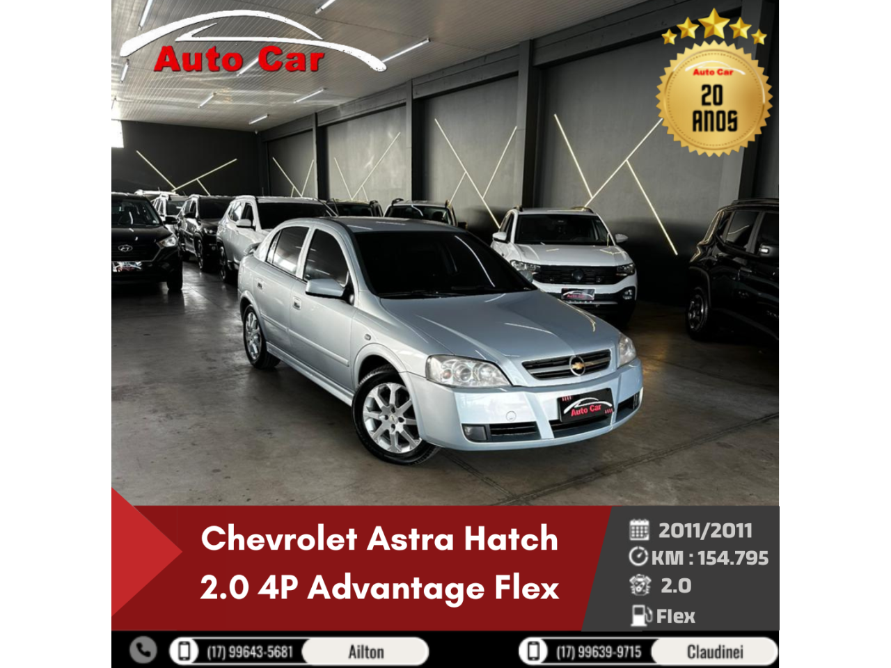 Astra Sedan 2.0 4P FLEX ADVANTAGE