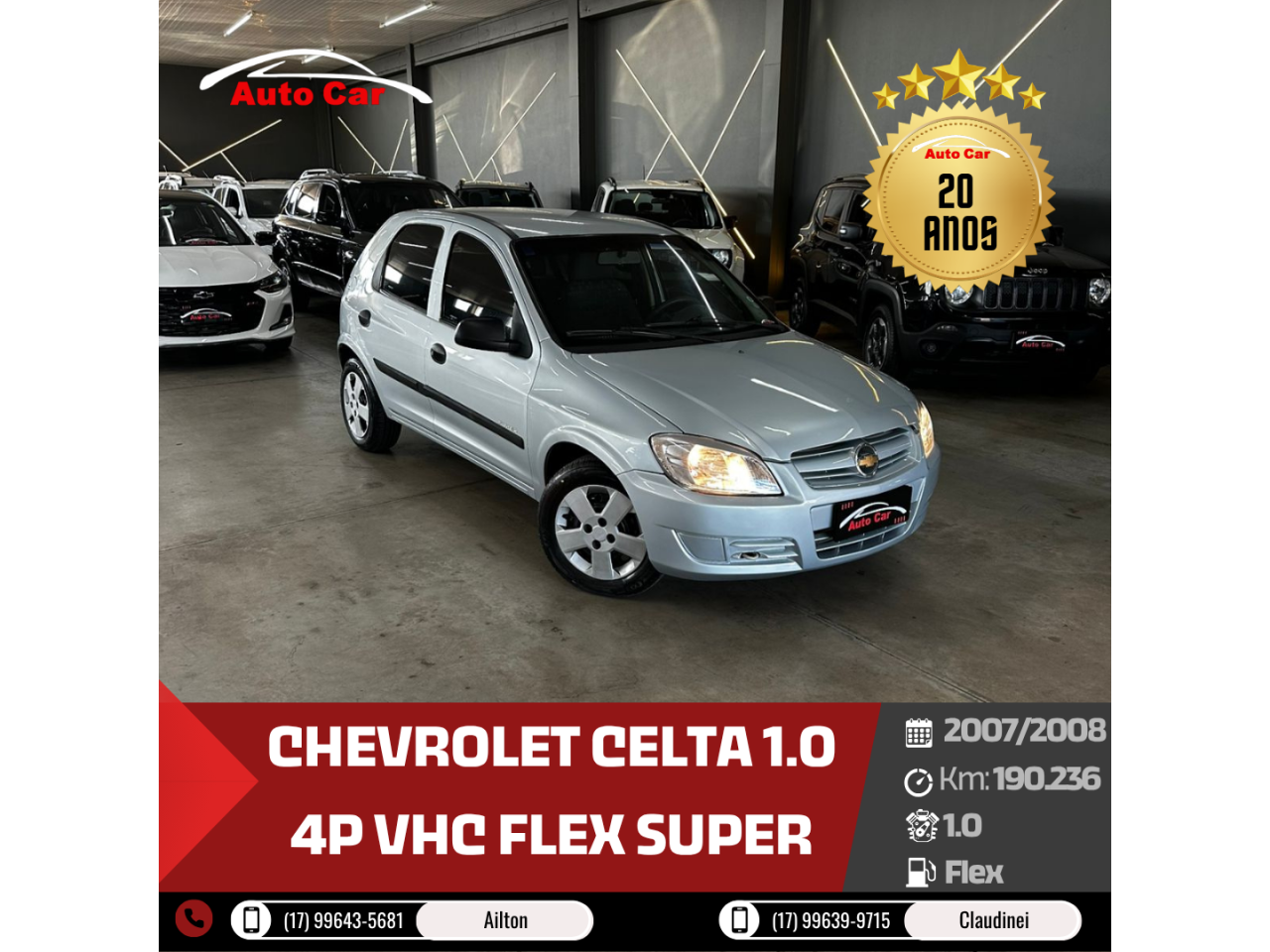 Celta 1.0 4P VHC FLEX SUPER