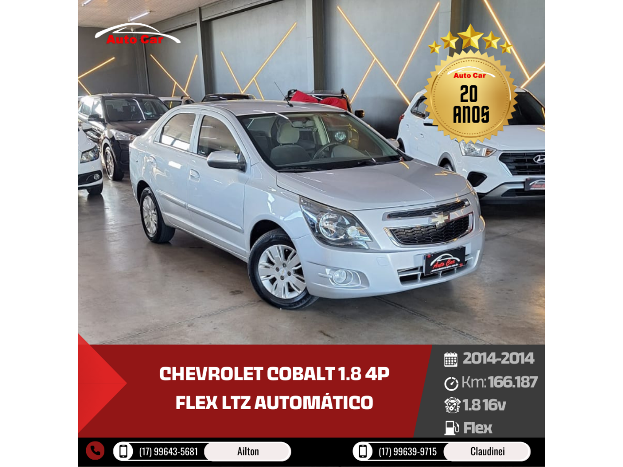 Cobalt 1.8 4P FLEX LTZ AUTOMÁTICO