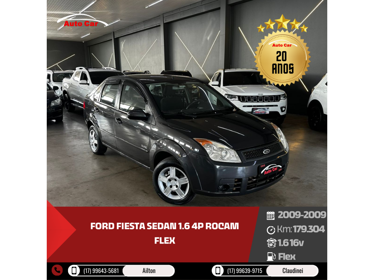 Fiesta Sedan 1.6 4P ROCAM FLEX