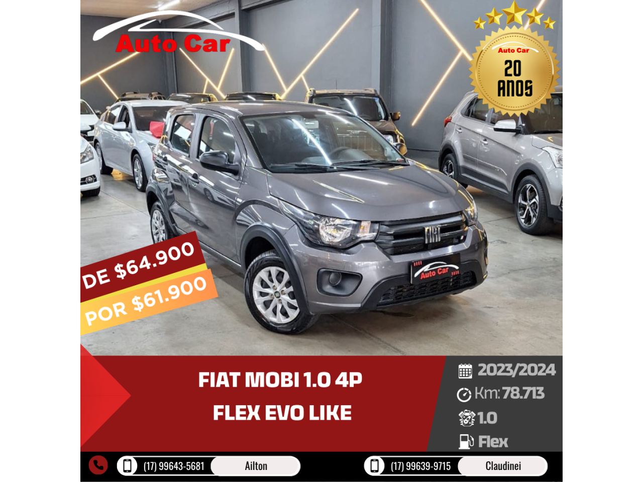 Mobi 1.0 4P FLEX EVO LIKE