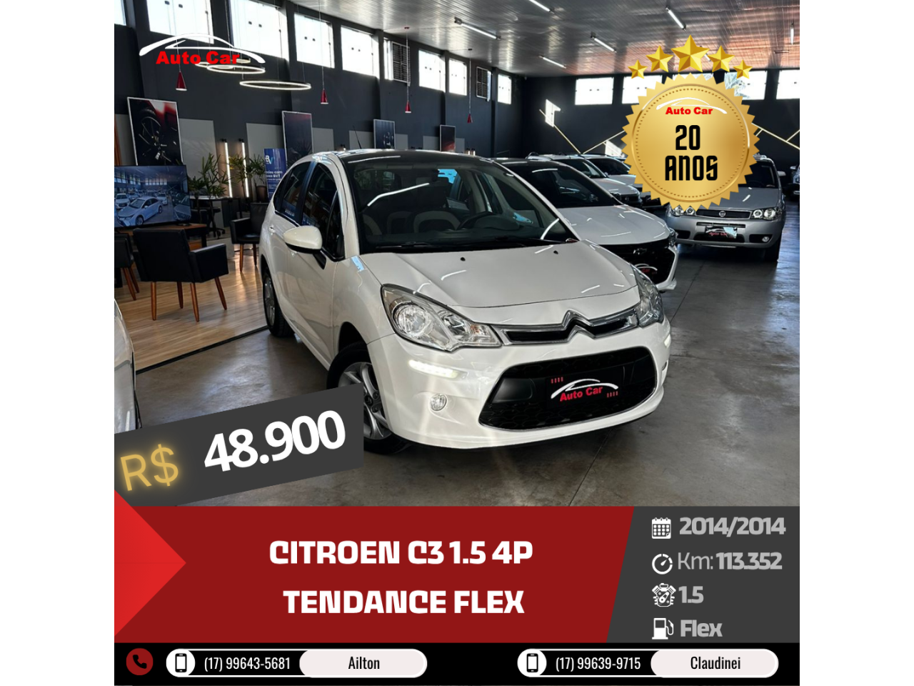 C3 1.5 4P TENDANCE FLEX