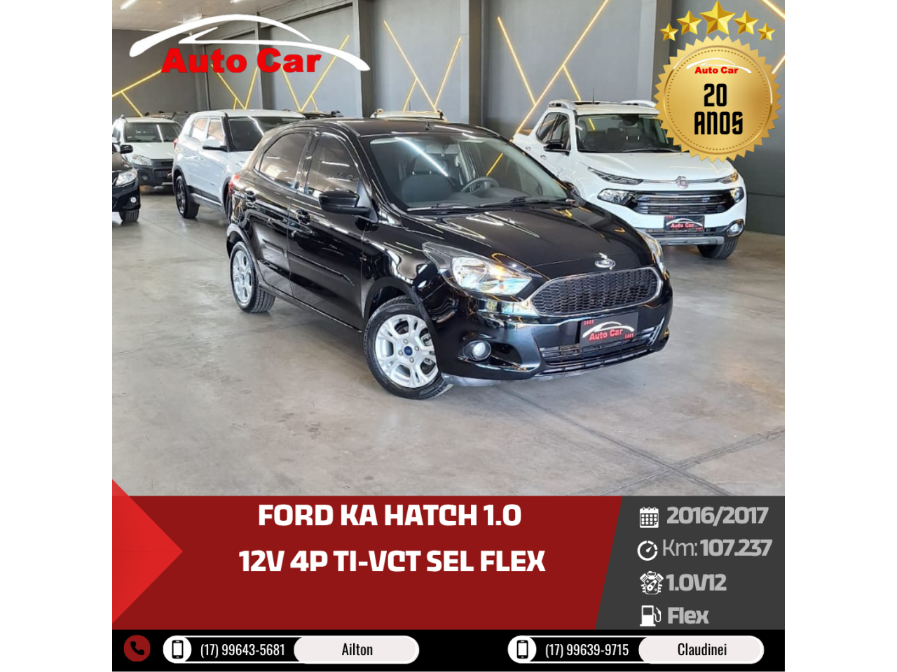 Ka Hatch 1.0 12V 4P TI-VCT SEL FLEX Ka Hatch 1.0 12V 4P TI-VCT SEL FLEX