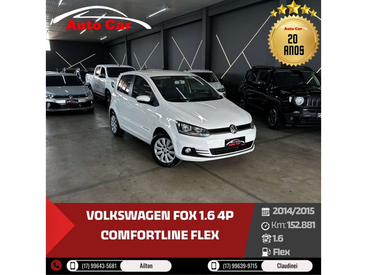 Fox 1.6 4P COMFORTLINE FLEX