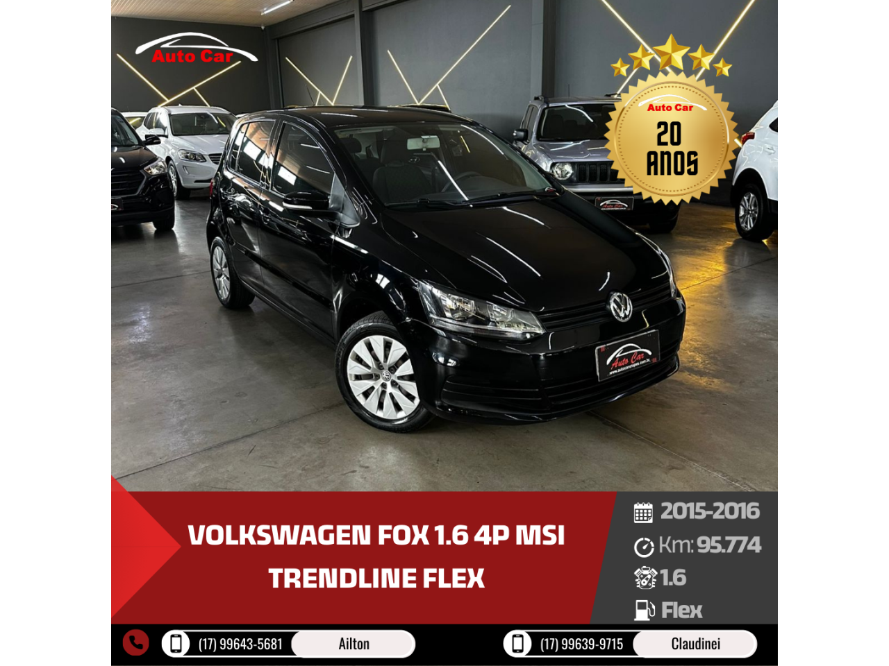 Fox 1.6 4P MSI TRENDLINE FLEX