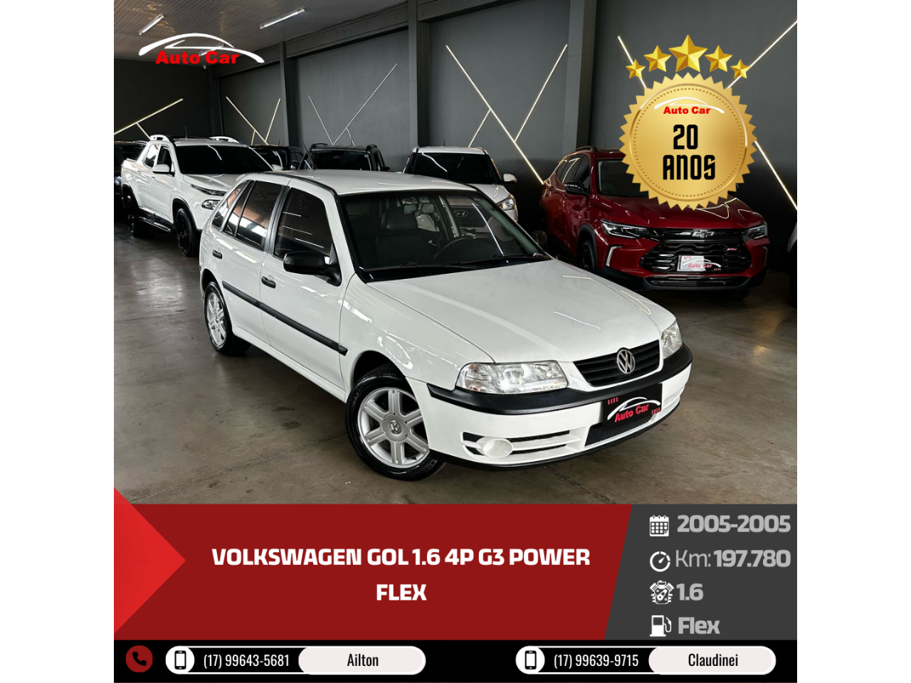 Gol 1.6 4P G3 POWER FLEX