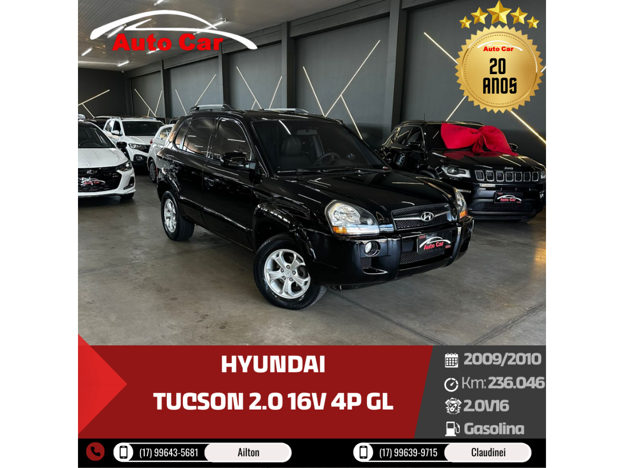 Tucson 2.0 16V 4P GL