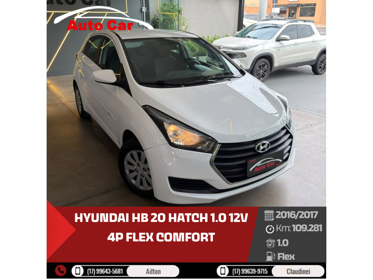 HB 20 Hatch 1.0 12V 4P FLEX COMFORT
