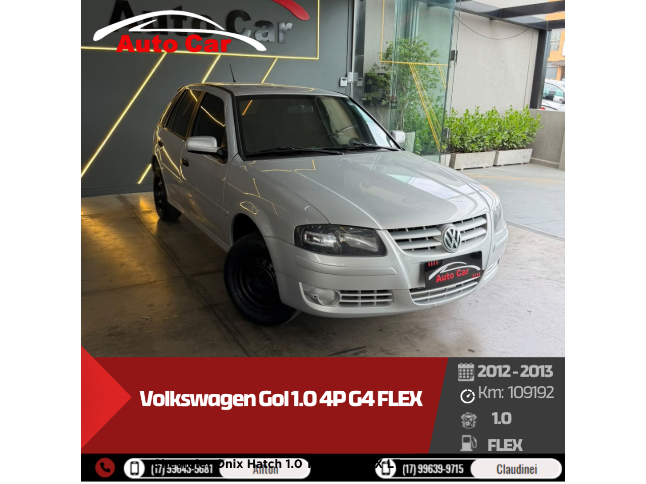 Gol 1.0 4P G4 FLEX
