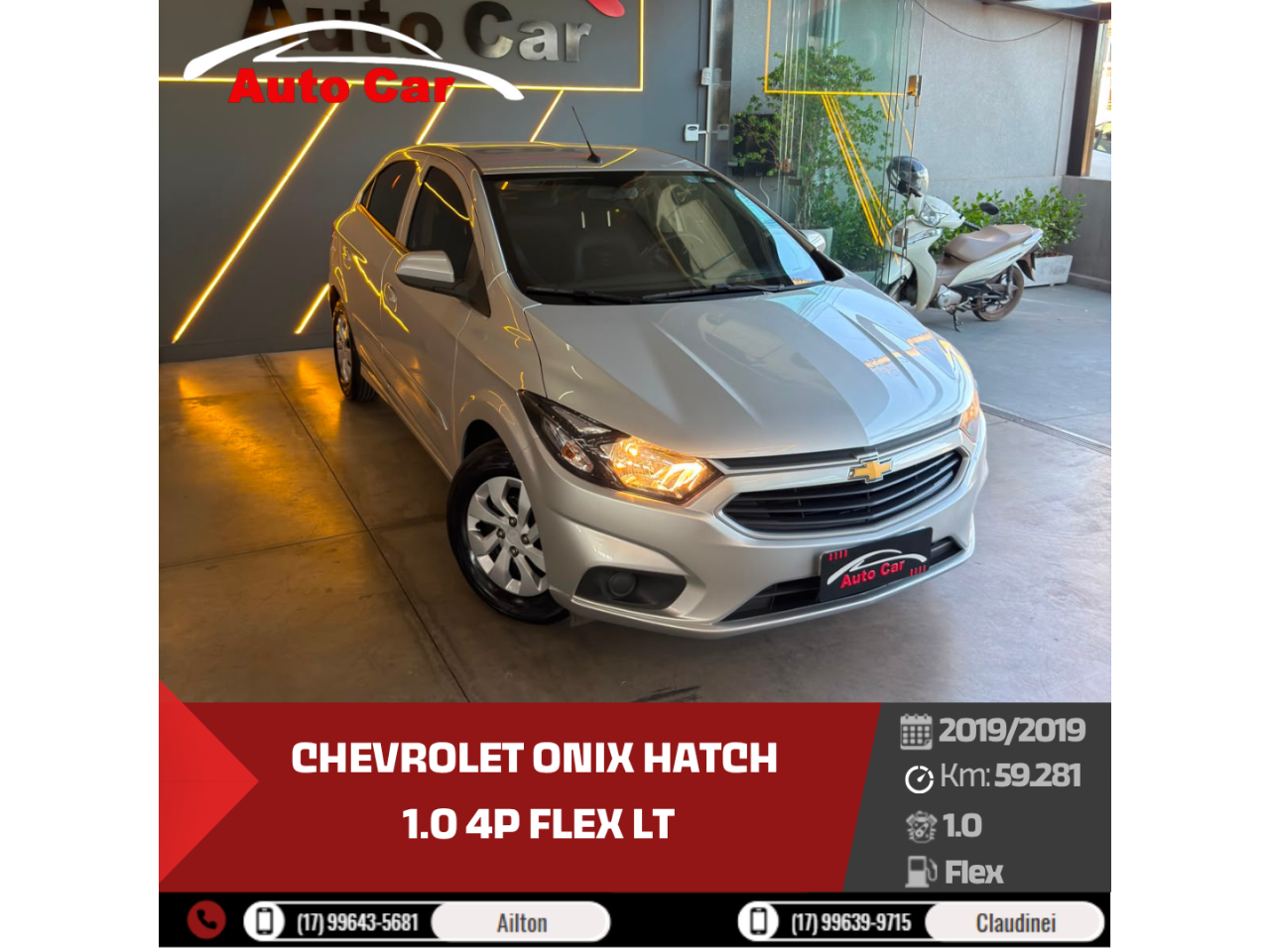 Onix Hatch 1.0 4P FLEX LT