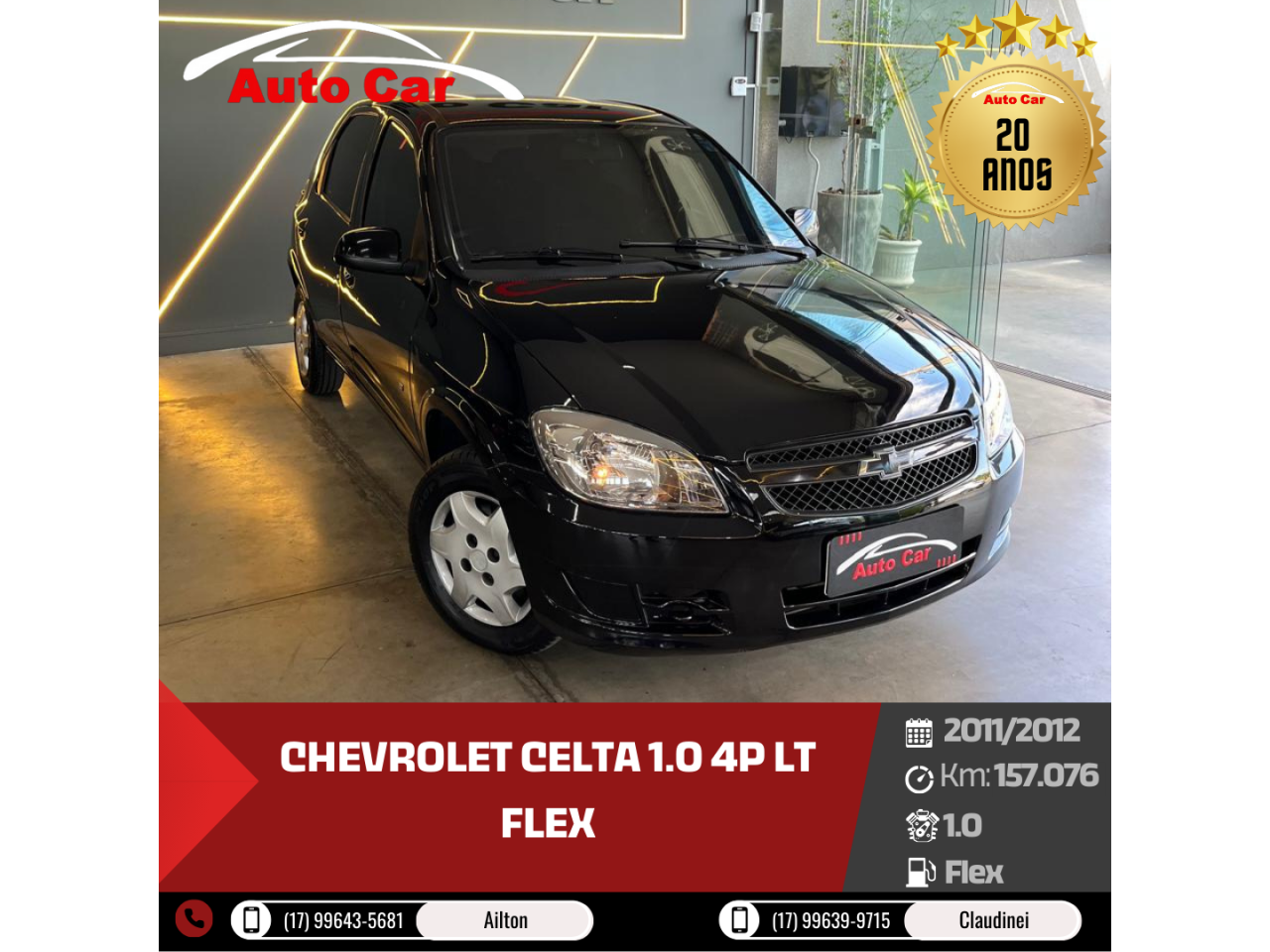 Celta 1.0 4P LT FLEX