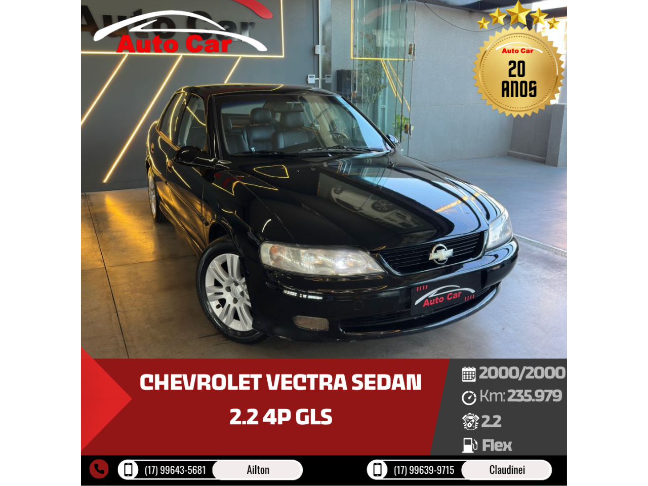 Vectra Sedan 2.2 4P GLS