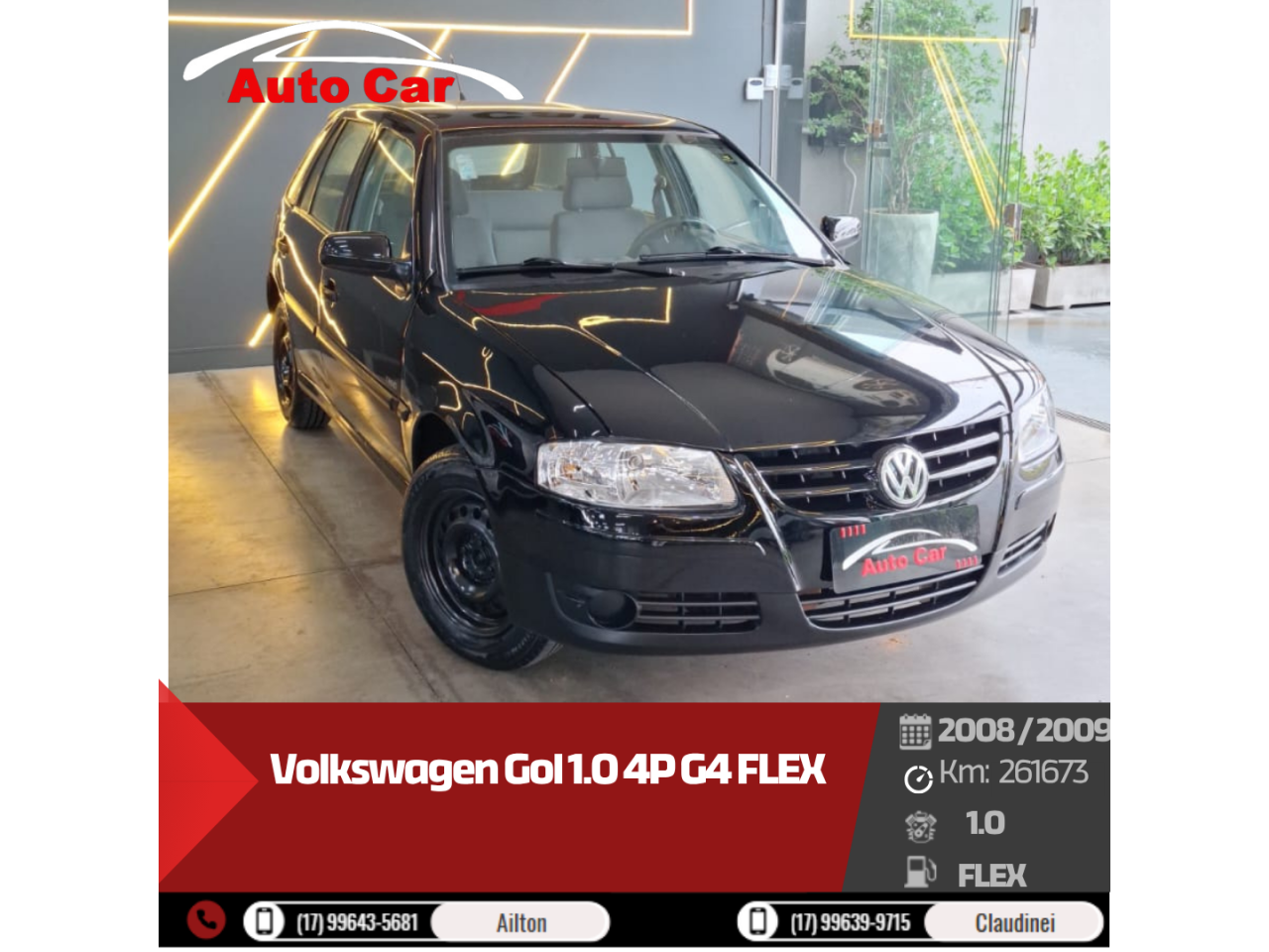 Gol 1.0 4P G4 FLEX