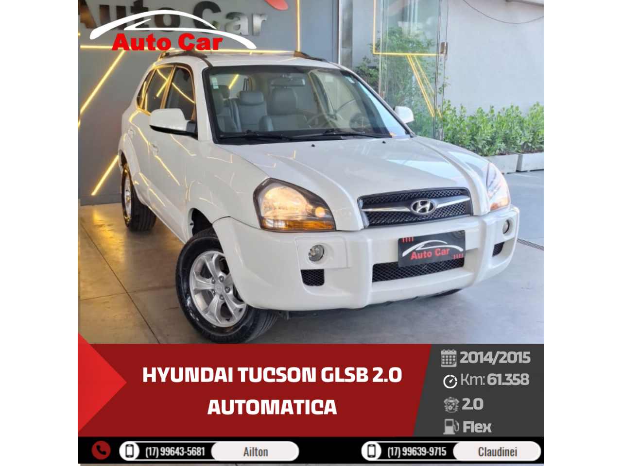 Tucson 2.0 16V 4P GLS-B AUTOMÁTICO