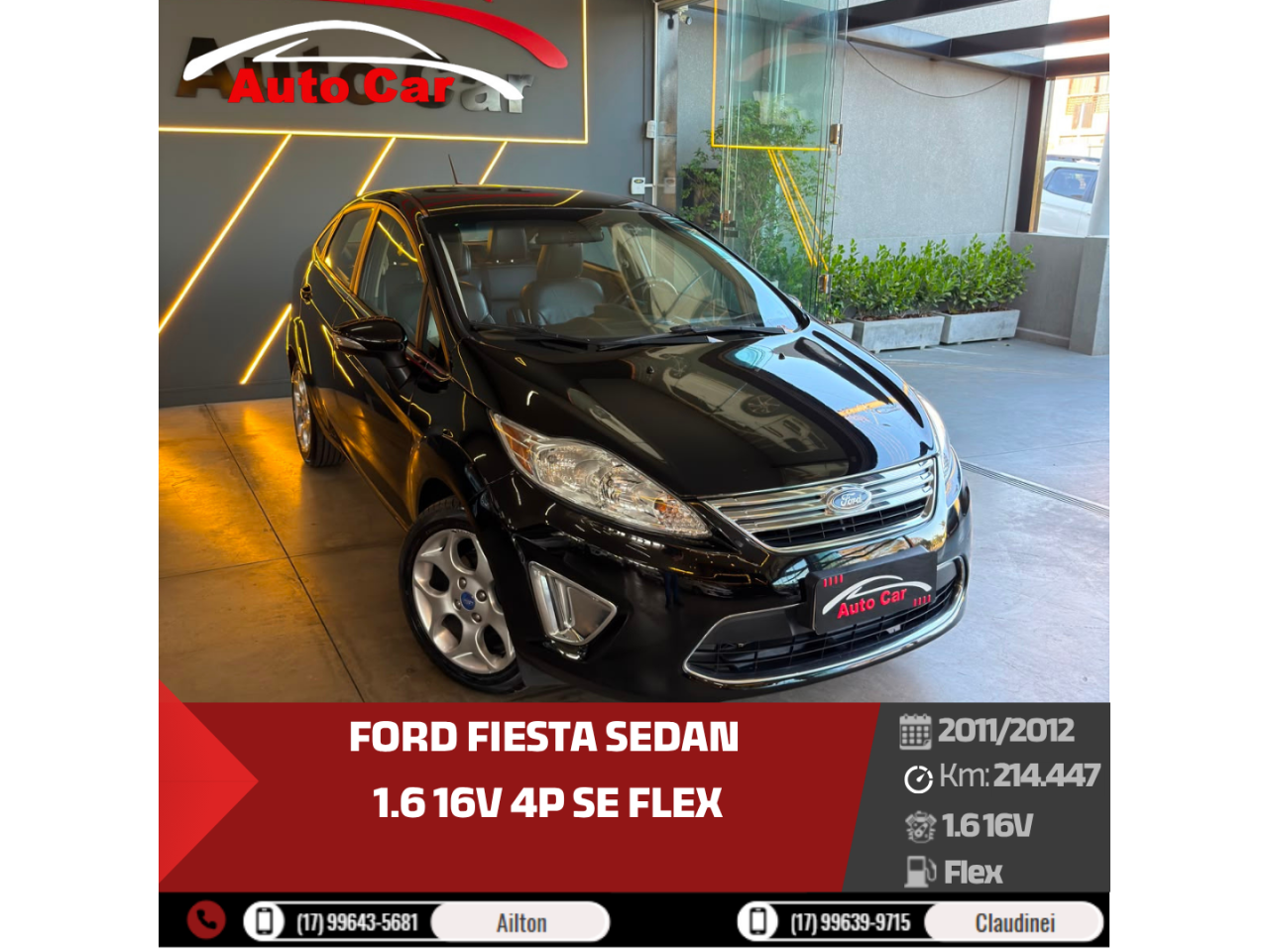 Fiesta Sedan 1.6 16V 4P SE FLEX