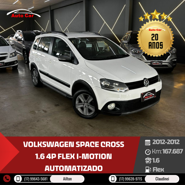 Space Cross 1.6 4P FLEX I-MOTION AUTOMATIZADO