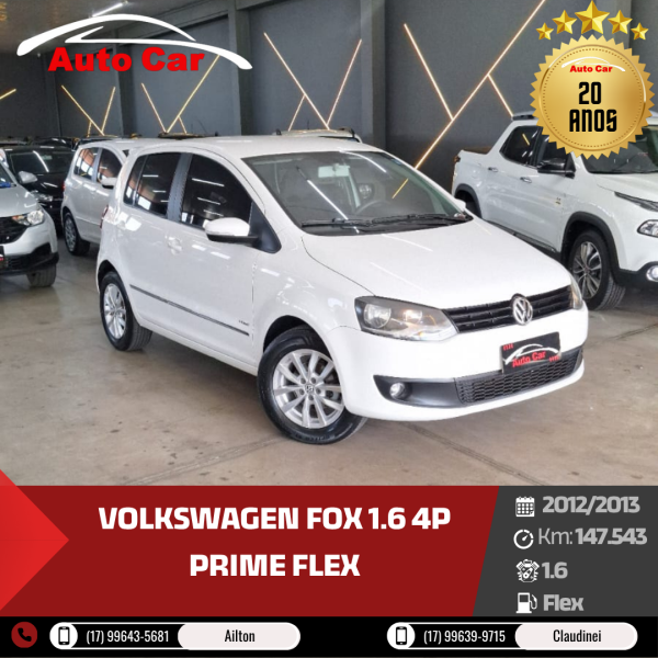 VOLKSWAGEN Fox 1.6 4P PRIME FLEX
