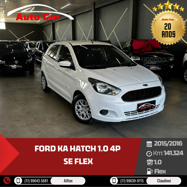 Ka Hatch 1.0 12V 4P TI-VCT SE FLEX