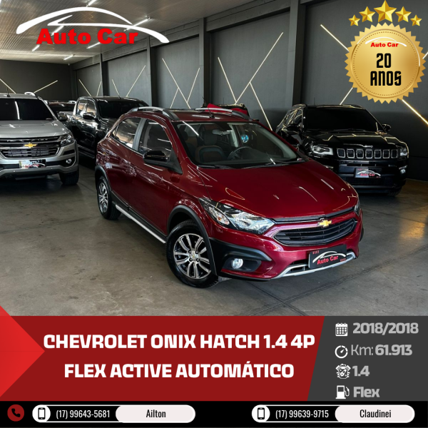 Onix Hatch 1.4 4P FLEX ACTIVE AUTOMÁTICO