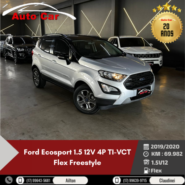 Ecosport 1.5 12V 4P TI-VCT FLEX FREESTYLE