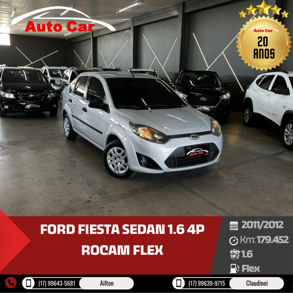 Fiesta Sedan 1.6 4P ROCAM FLEX