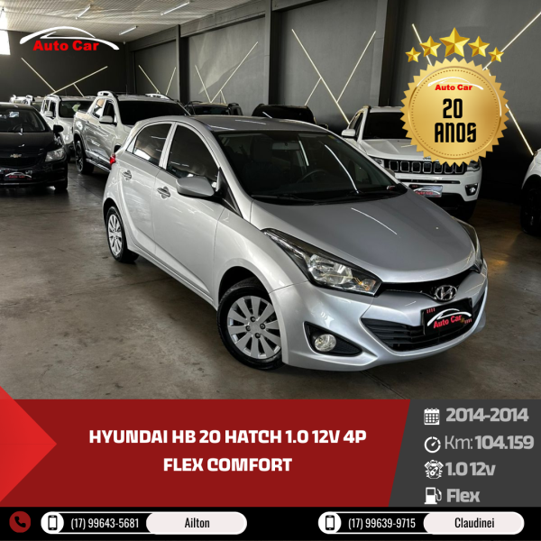 HB 20 Hatch 1.0 12V 4P FLEX COMFORT