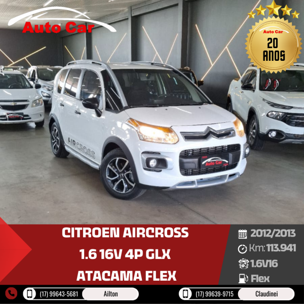 Aircross 1.6 16V 4P GLX ATACAMA FLEX
