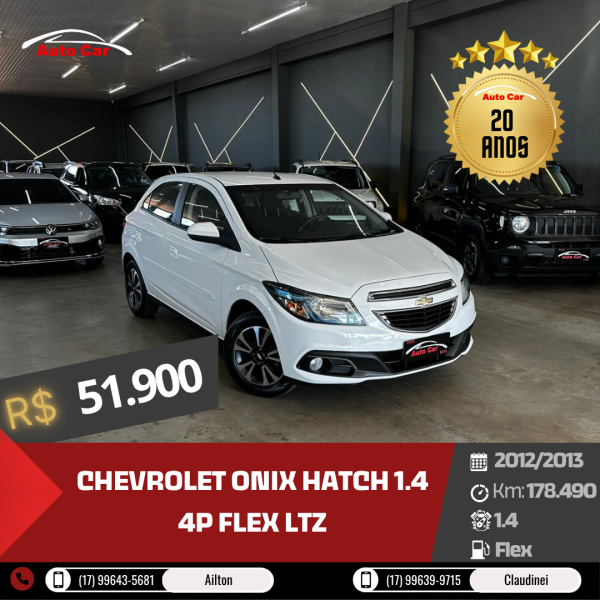 Onix Hatch 1.4 4P FLEX LTZ