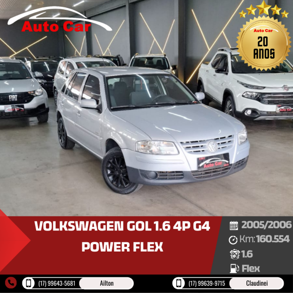 VOLKSWAGEN Gol 1.6 4P G4 POWER FLEX