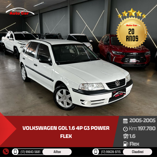 Gol 1.6 4P G3 POWER FLEX