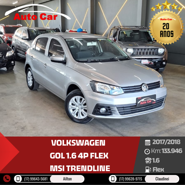 Gol 1.6 4P FLEX MSI TRENDLINE