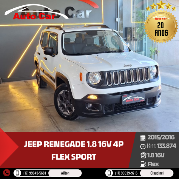 JEEP Renegade 1.8 16V 4P FLEX SPORT