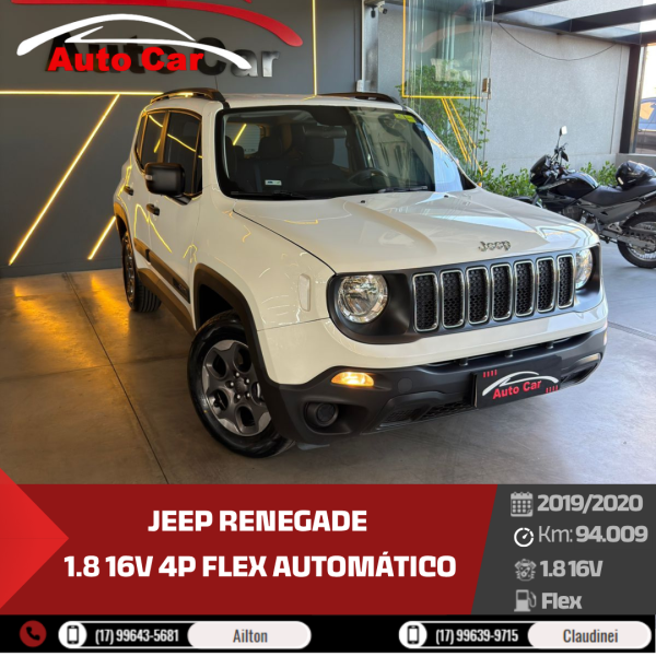 JEEP Renegade 1.8 16V 4P FLEX AUTOMÁTICO
