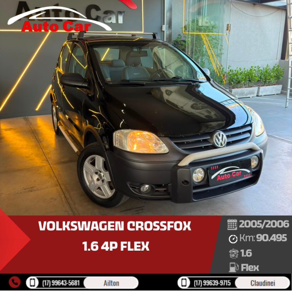 VOLKSWAGEN Crossfox 1.6 4P FLEX