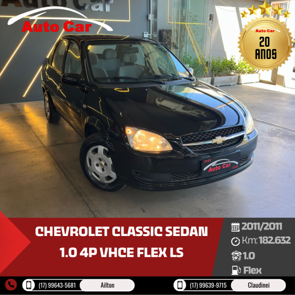 CHEVROLET Classic Sedan 1.0 4P VHCE FLEX LS
