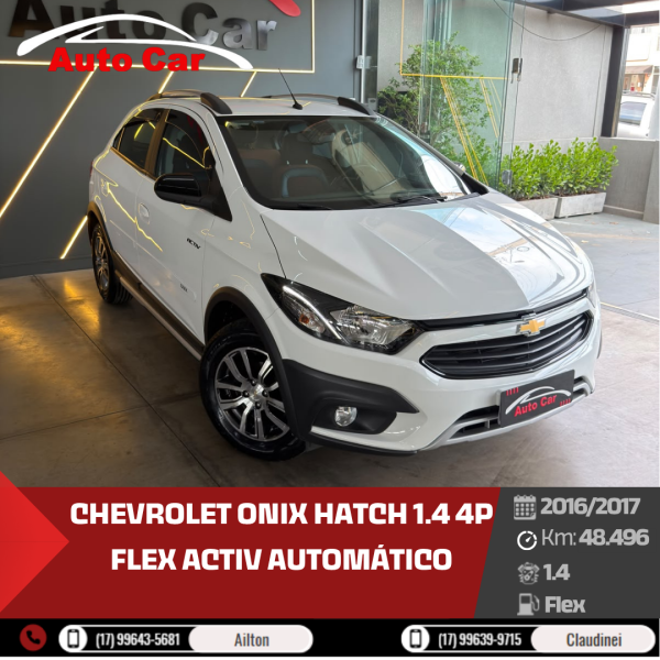 Onix Hatch 1.4 4P FLEX ACTIV AUTOMÁTICO