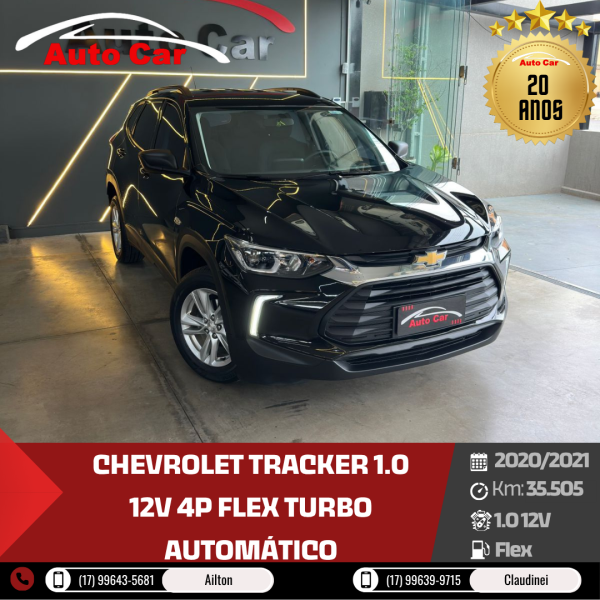 CHEVROLET Tracker 1.0 12V 4P FLEX TURBO AUTOMÁTICO