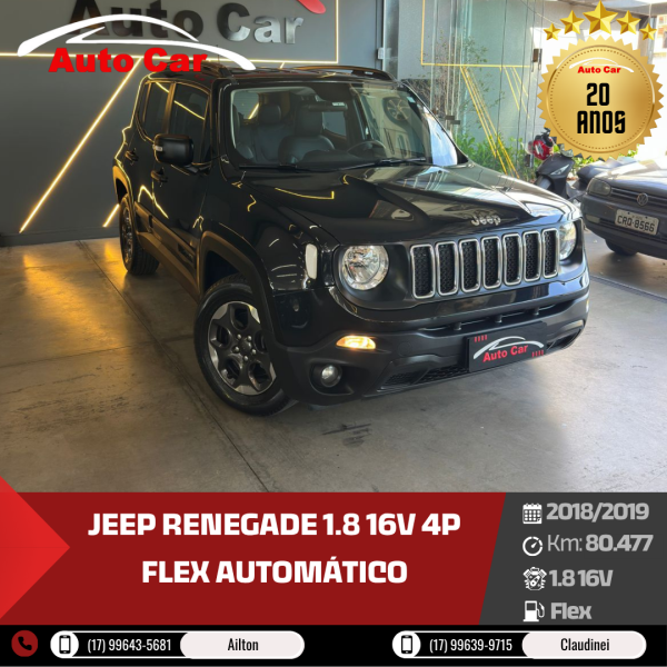 JEEP Renegade 1.8 16V 4P FLEX AUTOMÁTICO