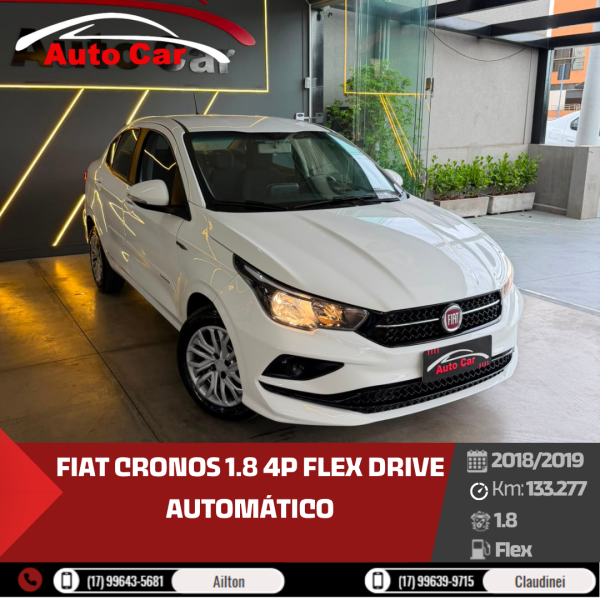 FIAT Cronos 1.8 4P FLEX DRIVE AUTOMÁTICO