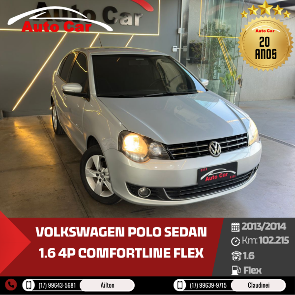Polo Sedan 1.6 4P COMFORTLINE FLEX