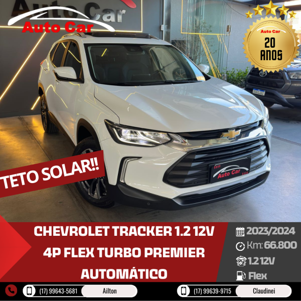 CHEVROLET Tracker 1.2 12V 4P FLEX TURBO PREMIER AUTOMÁTICO
