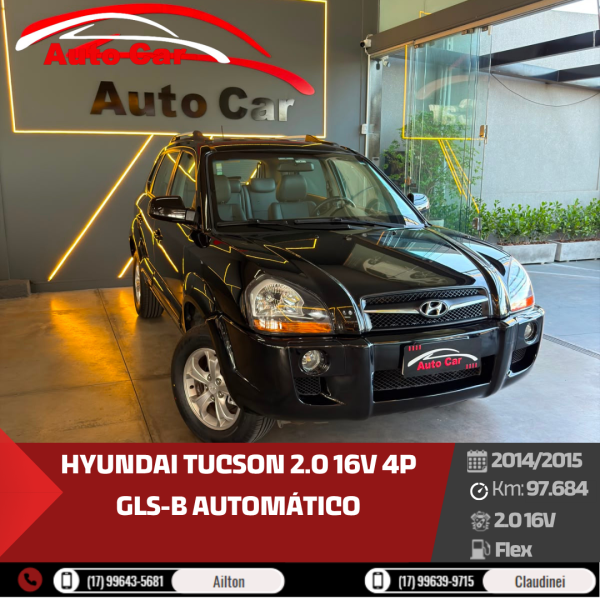 Tucson 2.0 16V 4P GLS-B AUTOMÁTICO