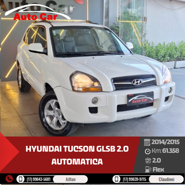 HYUNDAI Tucson 2.0 16V 4P GLS-B AUTOMÁTICO